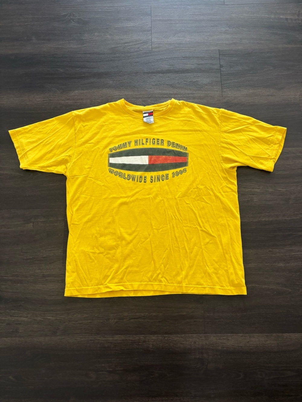 Vintage Y2K Tommy Hilfiger T-shirt Size XXL